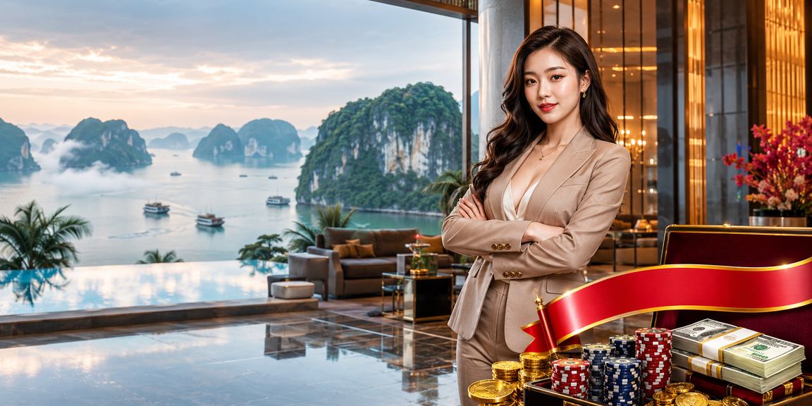 Người dùng tại Vịnh Hạ Long trải nghiệm casino trực tuyến và nhận thưởng hoàn tiền